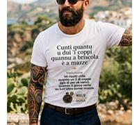 Sicilian T-Shirt Sicily MALU CARATTERE SICULO - frasi tipiche | Tutte le taglie