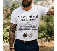 Sicilian T-Shirt Sicily MALU CARATTERE SICULO - frasi tipiche | Tutte le taglie
