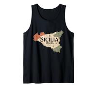 Siciliani Italiani Italia Sicilia Mappa Palermo Italia Sicilia Canotta