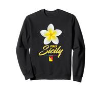 Sicily Italy Tropical Flower Yellow Frangipani Aesthetic Art Felpa