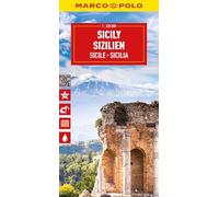 Sicily Marco Polo Map: Straßenkarte und Autokarte mit sehenswerten Strecken, Highlights und digitaler Erweiterung: 14