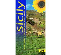 Sicily Walking Guide: 70 long and short walks with detailed maps and GPS; 8 car tours with pull-out map: 8 car tours, 70 long and short walks with GPS ... 70 long and short walks and 8 car tours