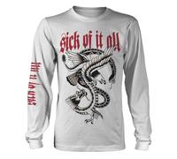 Sick Of It All Eagle Longsleeve autorizzato Uomo maglietta