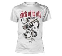 Sick of It all 'Eagle' (White) T-Shirt - New & Official!