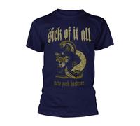 Sick Of It All New York Hardcore Maglietta Pantera Adulto Unisex (PH236)