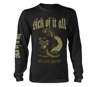 Sick Of It All New York Hardcore Maglietta Pantera Manica Lunga Adulto (PH231)