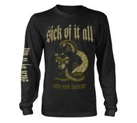 Sick Of It All Panther Longsleeve ufficiale Uomo maglietta unisex
