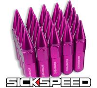 Sickspeed 20 Rosa a Punte Esteso Accordatore 60MM Manico Dadi Per Ruote / Rims