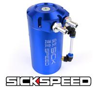 SICKSPEED Blu Olio Catch Lattina No con Sfiati Diaframma Motore Serbatoio P5