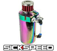 SICKSPEED Neo Cromo Olio Catch Lattina con Sfiati Diaframma Motore Filtro P6