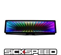 Sickspeed RGB Galaxy Specchio Luce LED Clip-On Posteriore Vista Wink Retrovisore
