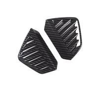 SICOTTON Adesivo Bocchetta di Ventilazione dell'Aria Condizionata Laterale per Mercedes per Benz GLE GLS W167 X167 2020-2025 Modanature Interne Auto(Carbon Fiber Style)