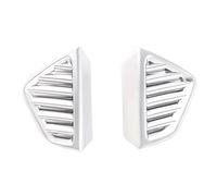 SICOTTON Adesivo Bocchetta di Ventilazione dell'Aria Condizionata Laterale per Mercedes per Benz GLE GLS W167 X167 2020-2025 Modanature Interne Auto(Argento)