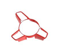 SICOTTON Adesivo Rivestimento Volante in ABS per P&orsche 718 911 918 2016-2020 Modanature Interne Auto(Red with SC)