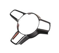 SICOTTON Adesivo Rivestimento Volante in ABS per P&orsche 718 911 918 2016-2020 Modanature Interne Auto(Carbon Look No SC)