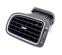 SICOTTON Bocchetta di Uscita dell'Aria Centrale del Cruscotto Nero Opaco 6RD819728 6RD 819 728 per VW per Polo 2011 2012 2013 Bocchetta Aria Condizionata Auto(Sinistra)
