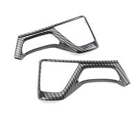 SICOTTON Decorazione Telaio Volante in ABS per Mitsubishi per Strada per Triton L200 2019 2020 2021 2022 Modanature Interne Auto(2 Hollow)