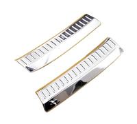 SICOTTON per Mercedes per Benz Classe E Berlina W214 2024-2025 Acciaio Inox Paraurti Posteriore Tronco Battitacco Protezione AntiGraffio Argento