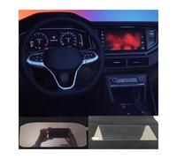 SICOTTON per VW per Nivus 2021 Pellicola Protettiva in Vetro Temperato Schermo di Navigazione GPS Auto da 10,1 Pollici Adesivo Interno Pellicola Protettiva Schermo Navigazione