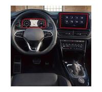 SICOTTON per VW per T-ROC per TRoc 2022 Pellicola Protettiva in Vetro Temperato Schermo di Navigazione GPS Auto Pellicola Protettiva Schermo Navigazione(GPS And Dash Board)