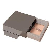 Sicrubious Organizzatori di gioielli e di stoccaggio Cassetto Portagioie Moda Collana Anello Pendente Orecchino Braccialetto Confezione Regalo Scatola Regalo Conservazione (Color7)