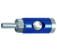 Sicurezza Accoppiamento Pneumatico Ad Aria Con Pulsante 1/4" AG 3/8" AG 1/2" AG