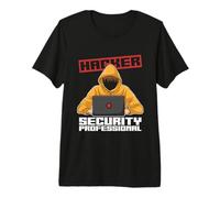 Sicurezza degli Hacker Informatica Professionale Cybersecurity Maglietta Premium