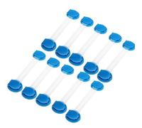 Sicurezza dei bambini serrature 10 pacchetti di sicurezza del bambino Armadio Strap Locks facile da installare, Frigo Governo del cassetto porta del bagno serratura di sicurezza per i bambini,