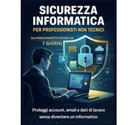 Sicurezza Informatica Per Professionisti Non Tecnici: Proteggi account, email e dati di lavoro senza diventare un informatico (anche nell'era dell'Intelligenza Artificiale)
