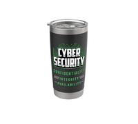 Sicurezza informatica Riservatezza Protezione dei dati Cybersecurity Bicchiere termico in acciaio inox doppia parete