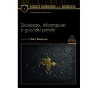 Libri Sicurezza, Informazioni E Giustizia Penale