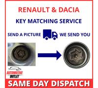 Sicurezza Master Chiave Dado di Bloccaggio Ruota per Renault & Dacia Bullone