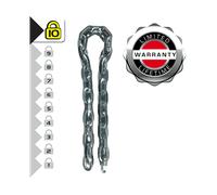 (TG. 1.5 m) Master Lock 8020EURD Catena in Acciaio Cementato Rivestimento Vinile