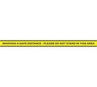 Sicurezza Pavimento Segni Sociale Distancing Adesivi 12 Design Disponibili