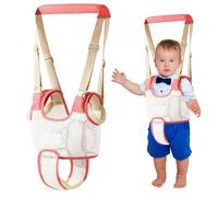 Sicurezza per bambini Cintura assistente al guinzaglio in guinzaglio in guinzaglio a guinzaglio | Assistenza per l'apprendimento di imbottitura di cotone morbido | I piatti di corsa per bambini regola