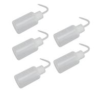 Sicurezza Schema di Plastica Bottiglie di Lavaggio 5 Pcs Set per la Pulizia dell'irrigazione in Laboratorio Bottiglia Multiuso Trasparente per la Casa (150 ml)