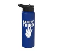 Sicurezza Terza - Saldatore Metalworker Ironworker Saldatura Stainless Steel Insulated Water Bottle