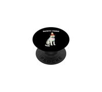 Sicurezza Terzo Divertente Gatto Portare Cono Traffico PopSockets PopGrip Adesivo