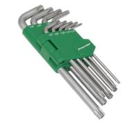 Sicurezza Trx-Star Chiave Set 9pc Lungo - Sealey AK7162 Nuovo