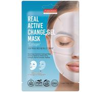 SICURMATICA di Delli M. PUREDERM FOR YOUR PURE SKIN REAL ACTIVE CHANGE MASCHERA HYDROGEL AL COLLAGENE VEGANO MONOUSO 32 G