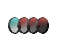 Sicuro agganciato per Action 6 telecamere Anelli di smorzamento in silicone CPL ND8 64 Durata per uso esterno Filtro in silicone ABS