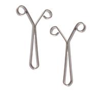 Sicuro Fit polsino clip Easy Application Rolled Edge lega di alluminio strumenti per gioielli Compact Travel Essentials accessori
