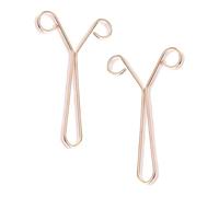 Sicuro Fit polsino clip Easy Application Rolled Edge lega di alluminio strumenti per gioielli Compact Travel Essentials accessori