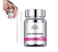 Sicuro per i principianti: rimuove la colla per unghie artificiale, protegge le unghie naturali, facile a casa | Soluzione efficace per la cura della bellezza per le donne