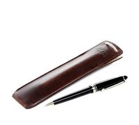 SID & VAIN® Astuccio in pelle vera pelle vintage BIG TONY Portapenne Portamatite uomo donna marrone prodotto artigianale