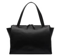 SID & VAIN® Borsa a mano vera pelle ATLANTA borsello borsetta manico tracolla donna nero prodotto artigianale