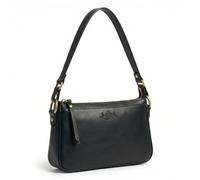 SID & VAIN® borsa a spalla vera pelle NIBY piccolo borsa a secchiello donna nero prodotto artigianale