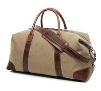 SID & VAIN Borsa da viaggio XL in vera pelle - Borsa sportiva grande Lennox - Weekender bagaglio a mano con tracolla - pelle uomo e donna fatto a mano, neutro, Borsa da viaggio