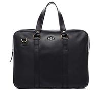 SID & VAIN® Borsa tracolla porta pc vera pelle Maguire cartella laptop computer portatile Messenger porta-documenti Università Scuola Ufficio Lavoro Business uomo donna nero prodotto artigianale