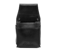 SID & VAIN® Custodia cameriere borsellino vera pelle ABERDEEN Holster custodia portafoglio cameriere borsellino Portamonete uomo donna nero prodotto artigianale